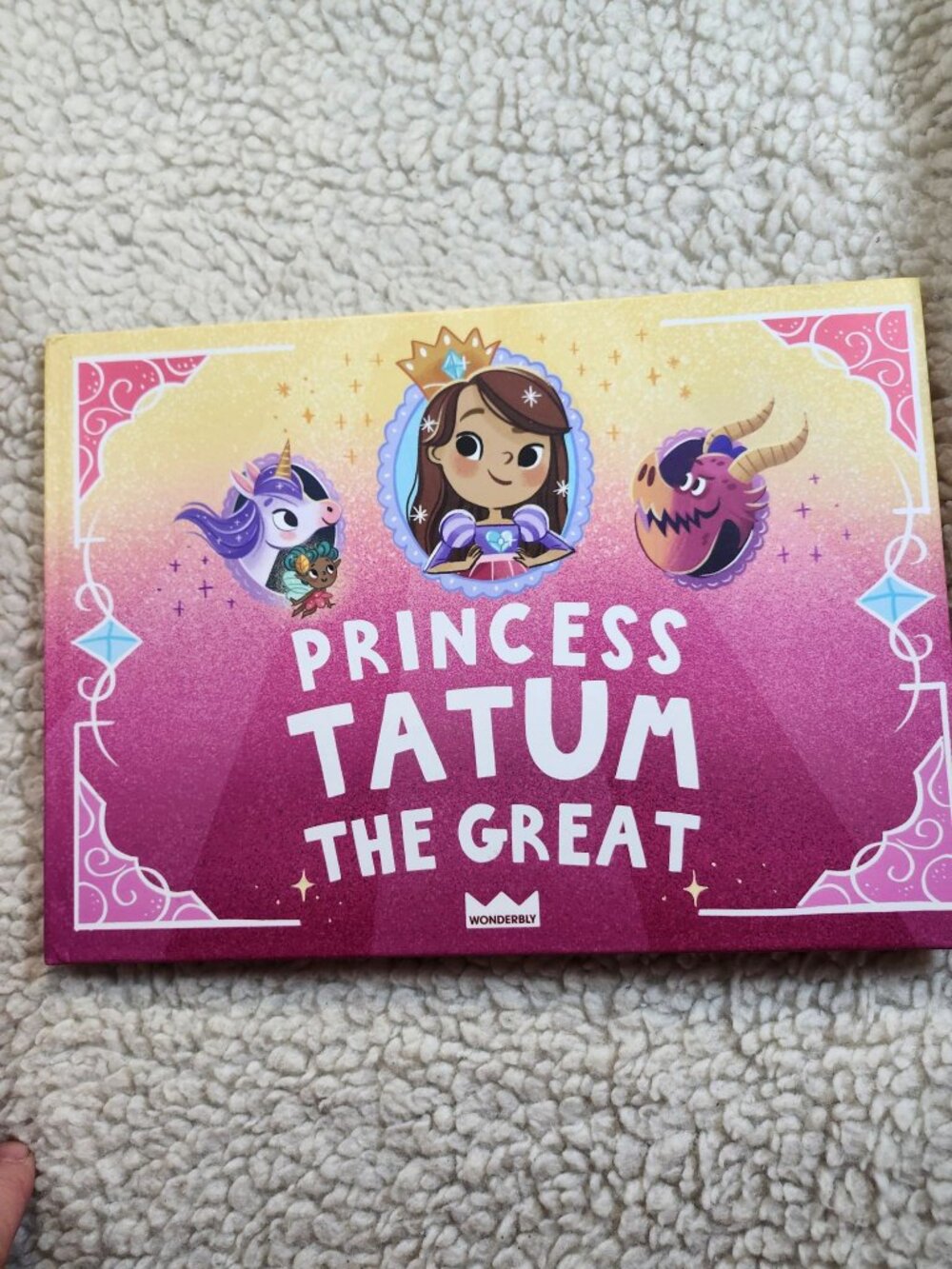 Wonderbly Princess Tatum The Great Personalized Hardcover Childrens Book 2022